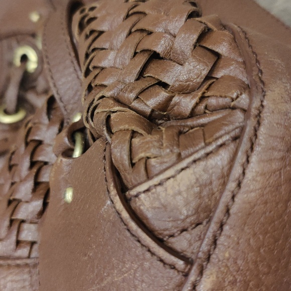 Cole Haan Handbag Leather Woven - Picture 15 of 16